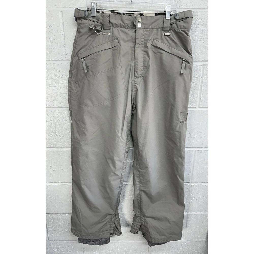 Ride Cell Series 5 Pants Snowboards Teflon Waterproof Ski Snow Gray Men's Large